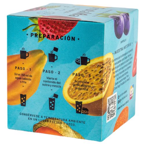 Liquid herbal fruit tea (30 tea bags) Frutalia aromatica de frutas colombia Fruit Tea Sampler, papaya, Blackberry, Passion fruit, Pineapple, Strawberry, Peach, Orange, cape gooseberry, Blueberry, Grenade aromaticas food