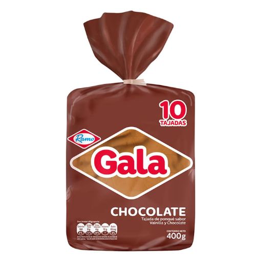 Ponque Gala Ramo Chocolate x 400gr food