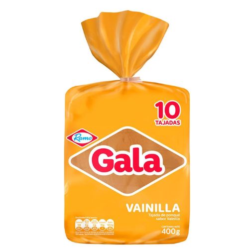 Ponque Gala Ramo Vainilla Colombian delicious sliced snack cake with Vanilla flavor mecato colombiano Snack from colombia online Colombian snacks dulce colombiano Colombian food Colombian Candy