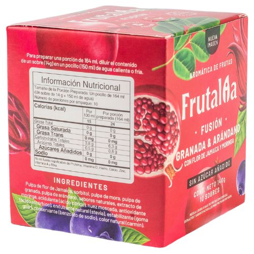 Liquid herbal fruit tea (30 tea bags) Frutalia aromatica de frutas colombia Fruit Tea Sampler, Pomegranate Blueberry, Peach Caramel and herbal fruits, aromaticas