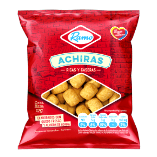 Achiras Ramo 6 unidades 102gr Snack
