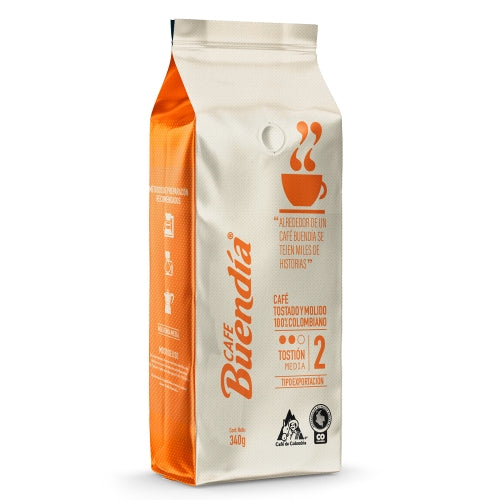 Cafe Buendia Molido Tostion Media x 340 gr