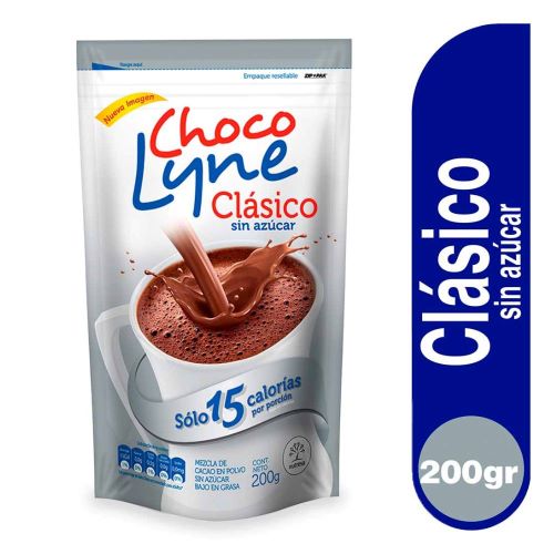Chocolyne Lyne Classic Sugar-Free Chocolate Food 200gr (1 pack) 