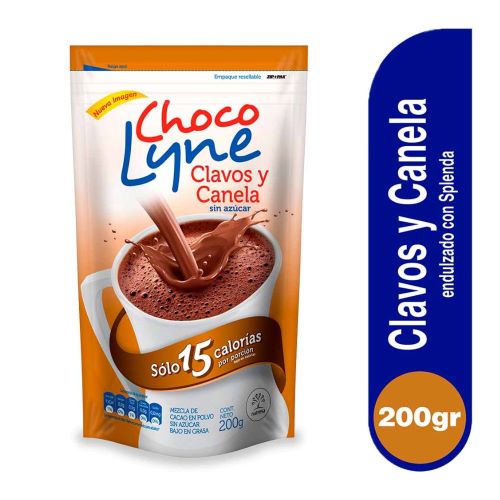 Chocolyne Light Chocolate Chocolyne No added Sugar Cloves and cinnamon | Low in Fat | Delicious On-The-Go Treat | Chocolate Chocolyne Colombia sin Azucar