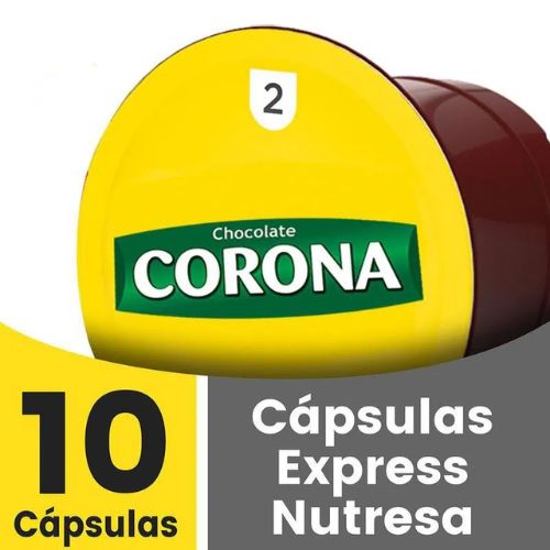 Chocolate Corona Pods Capsules Corona Expresso Caps Resealable Sweet Chocolate No Cholesterol or Trans-Fat Delicious On-The-Go Treat Chocolate Corona Capsulas food
