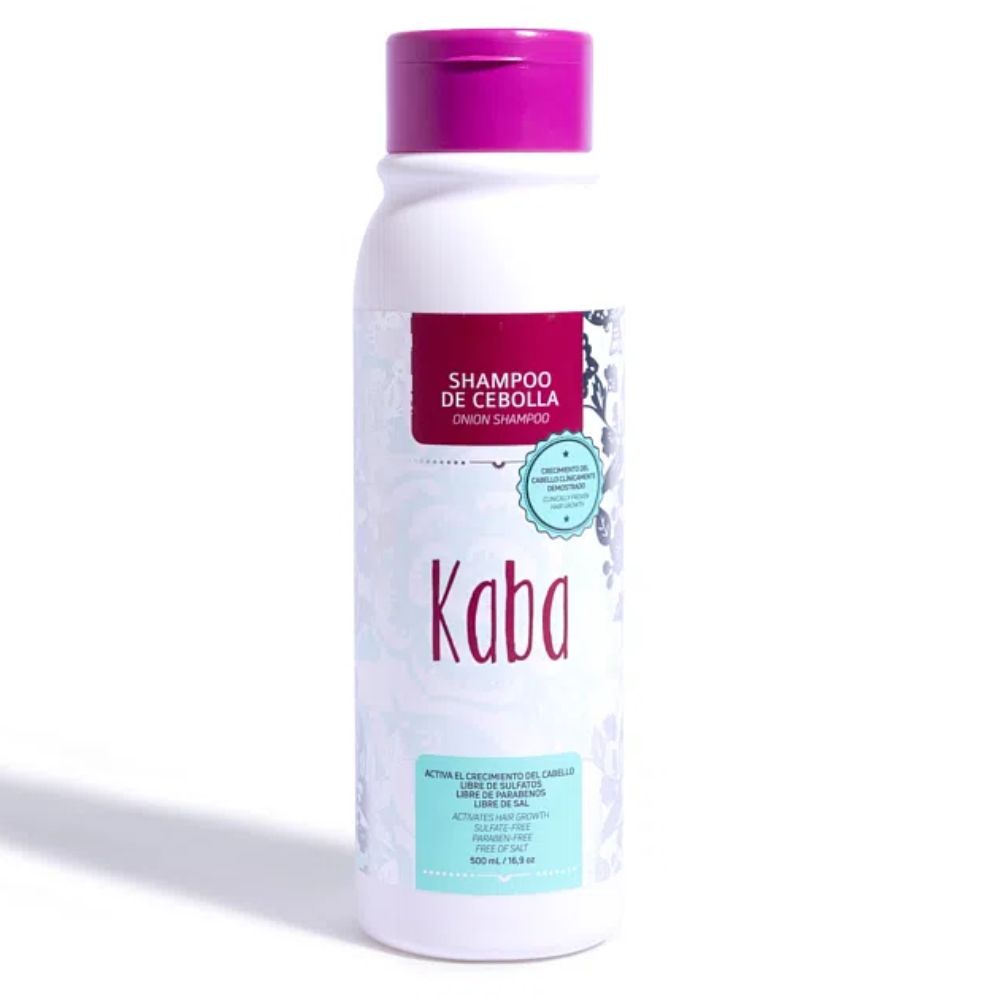 Kaba Onion Shampoo, Kaba Bio Hair Mask, Kaba Repolarizing Treatment (3 pack)