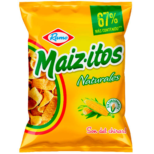 Maizitos Naturales Ramo - 360gr 12 pack  snack