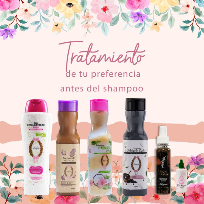Milagros tratamiento (2 pack) a base de frutas para cabellos de raíz grasa con puntas secas graso totalmente o seco totalmente Milagros Colombia champu milagros milagros tratamiento
