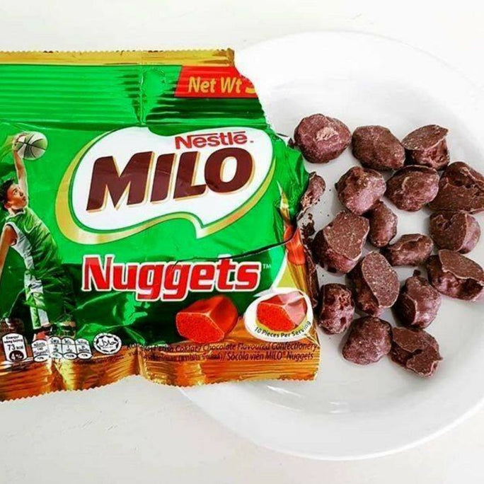 Milo nuggets Milo covered with delicious chocolate flavor - Milo Nuggets Pack of 12