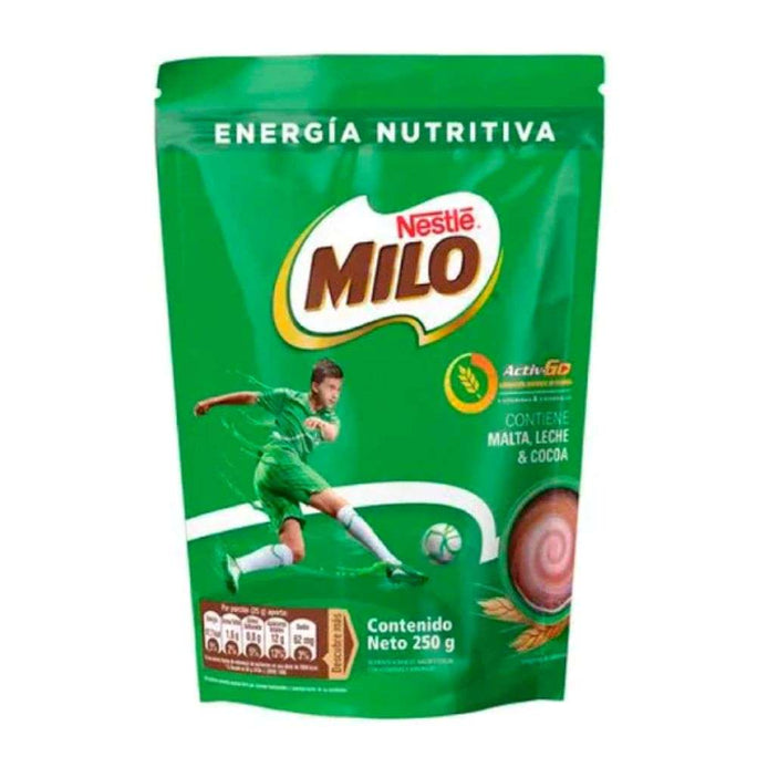 Milo Powder (3 pack) Milo chocolate powder Instant Malt Chocolate Milk Powdered Drink Colombian and Malaysian Milo en polvo chocolate food