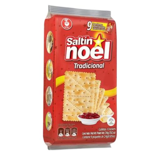 Galletas Saltin Noel Tradicional x 9 unid 216 gr Food