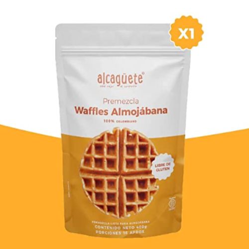 Alcaguete Almojabana Waffles 400gr Snack 