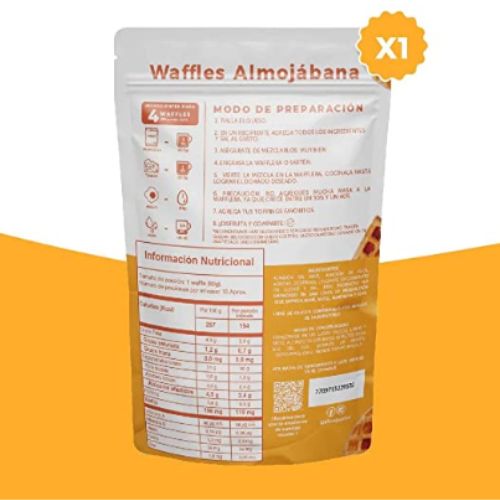 Alcaguete Almojabana Waffles 400gr Snack 